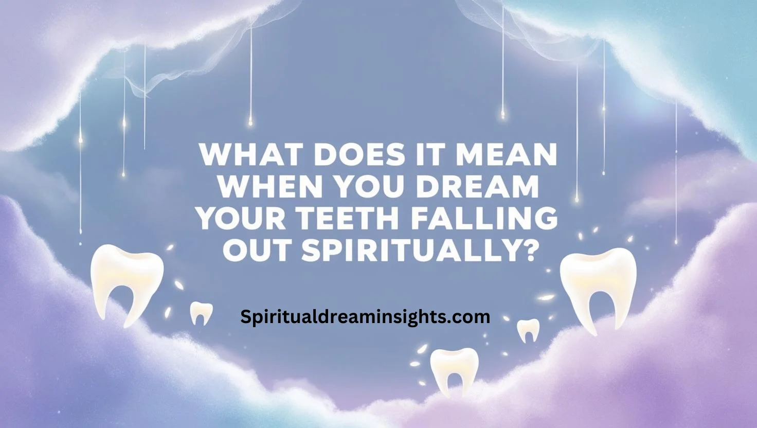 What Does It Mean When You Dream Your Teeth Are Falling Out Spiritual