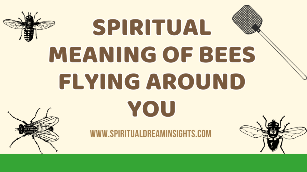 Spiritual Meaning of Bees Flying Around You
