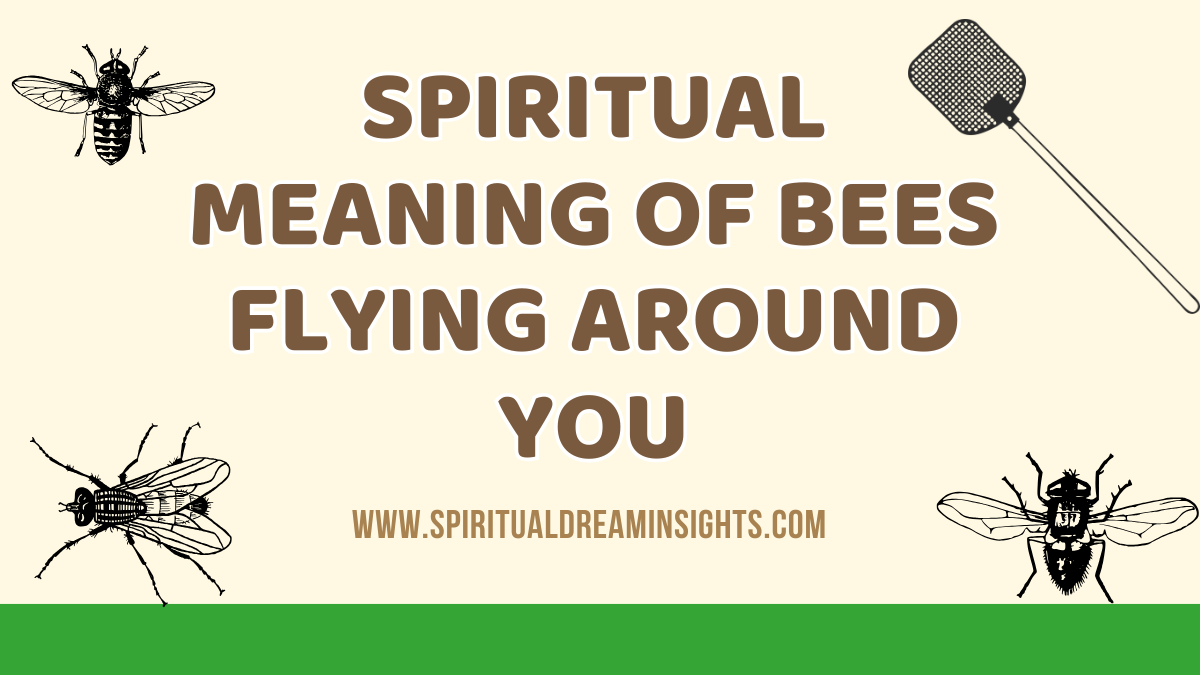 Spiritual Meaning of Bees Flying Around You