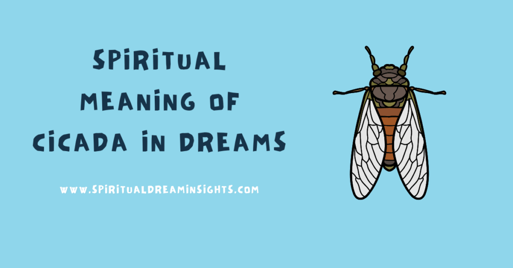Spiritual Meaning of Cicada in Dreams