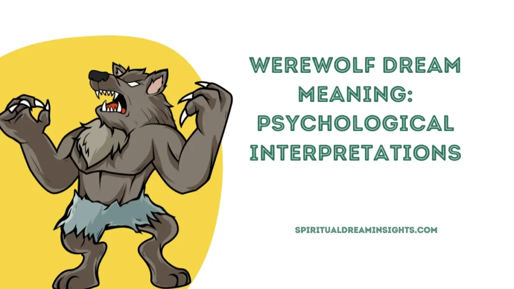Werewolf Dream Meaning